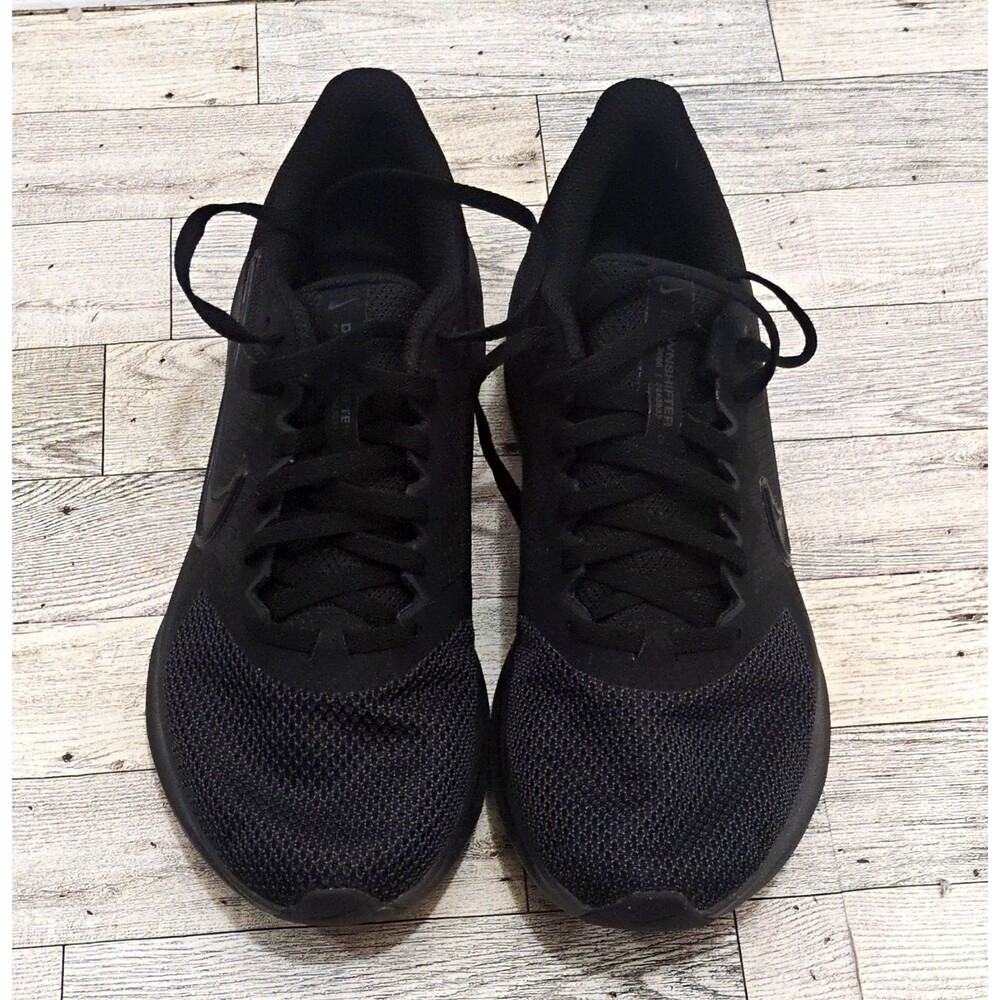 Nike Downshifter 12 Men’s Low Top Lace-Up Running Sneakers Black CW3413-003
